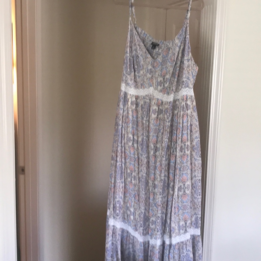 Torrid maxi dress with lining layer